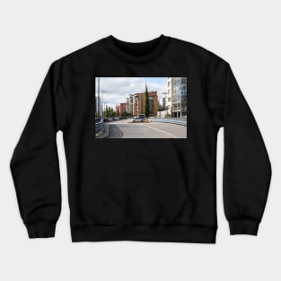 Buildings in Helsinki Crewneck Sweatshirt